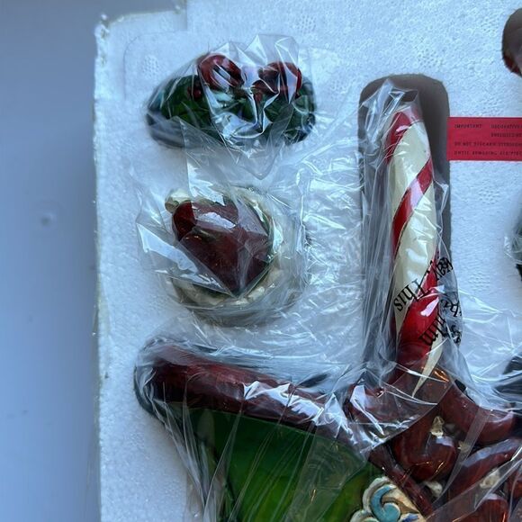 New in box Jim Shore Jingle All the Way/set of 5 Winter Sleigh with ornaments - Picture 2 of 7